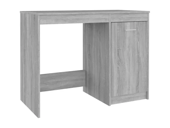 Bureau Sonoma gris 100x50x76 cm Bois d'ingénierie