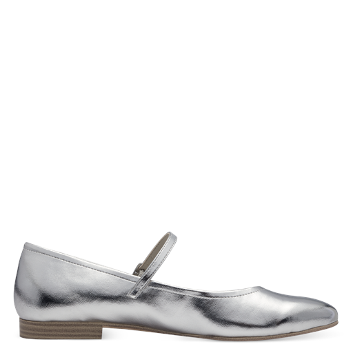 Tamaris Ballerinasko, Silver, 38