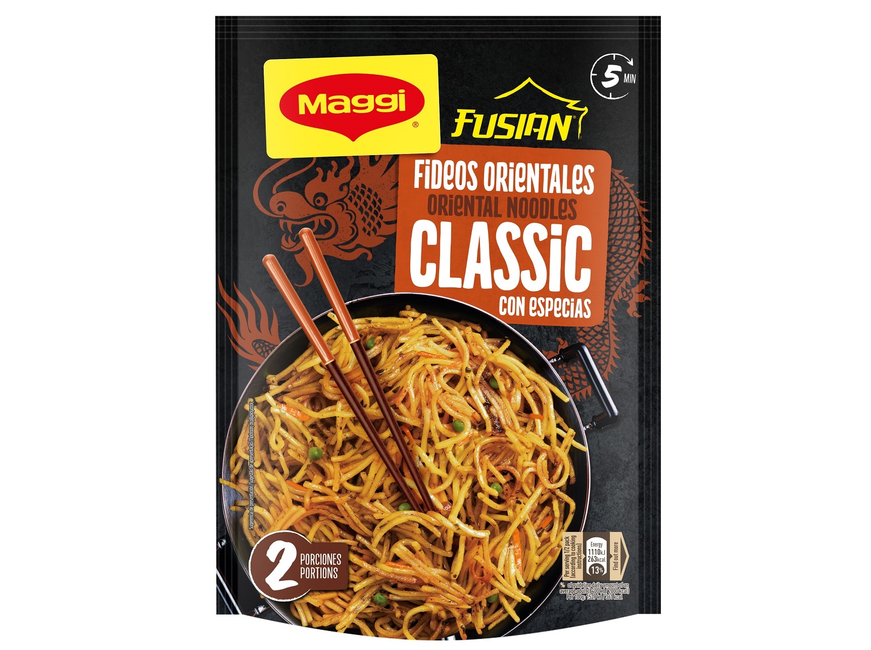 NOODLES MAGGI ORIENTAL NOODLES CLASSIC 121G