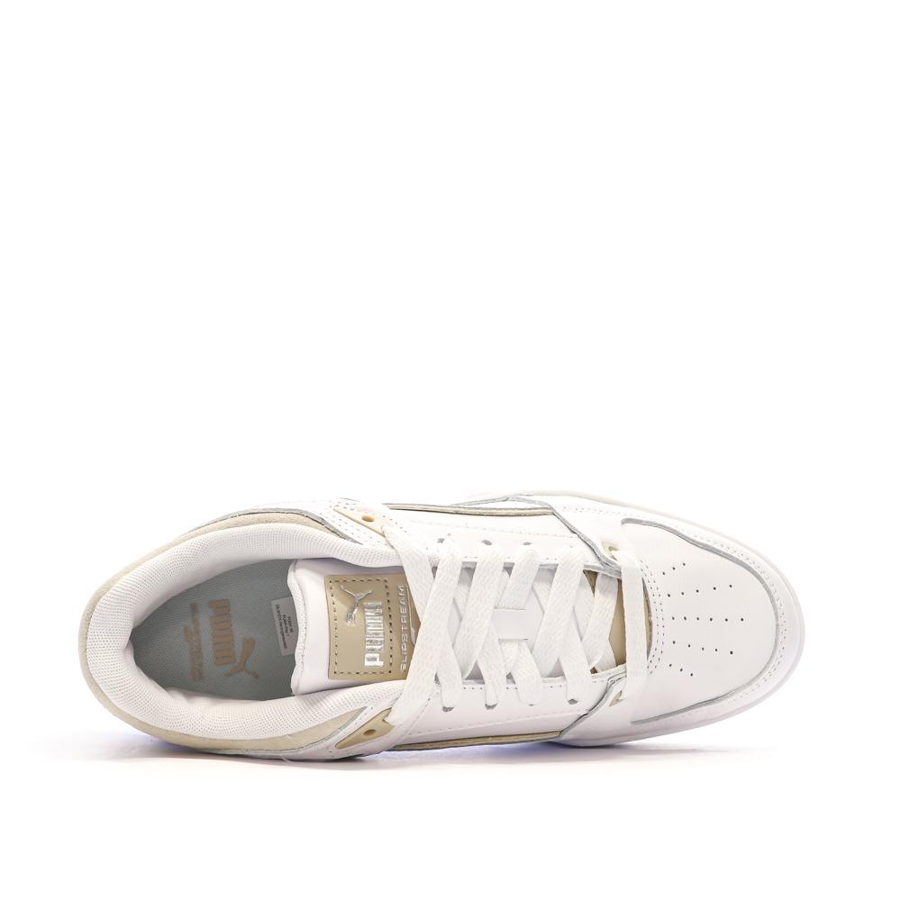 Puma Baskets Blanc/Beige Homme Puma Slips tream