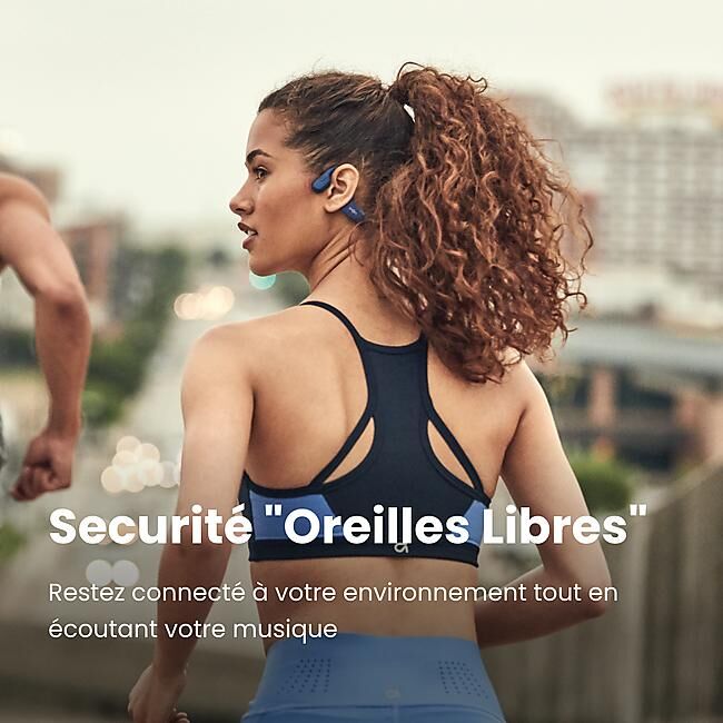 SHOKZ - CASQUE A CONDUCTION OSSEUSE OPENRUN MINI