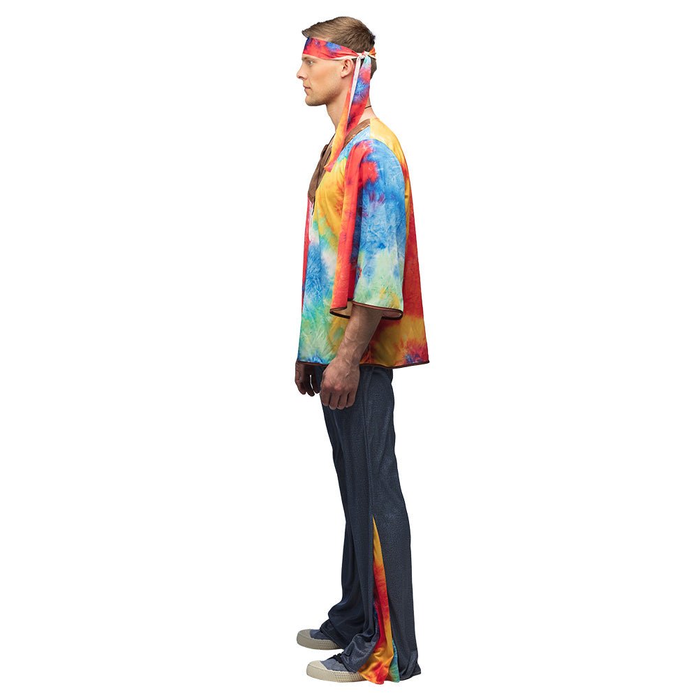 Hippie 60S Kostuum Heren 4 delig