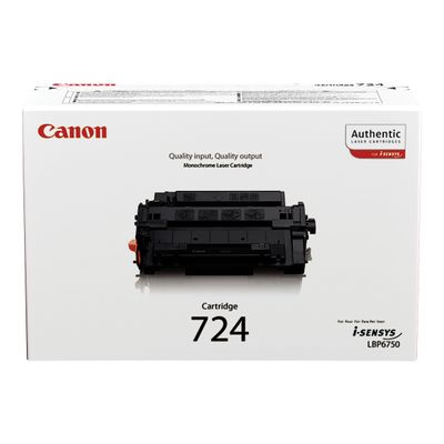 Canon 724 - noir - cartouche laser d'origine