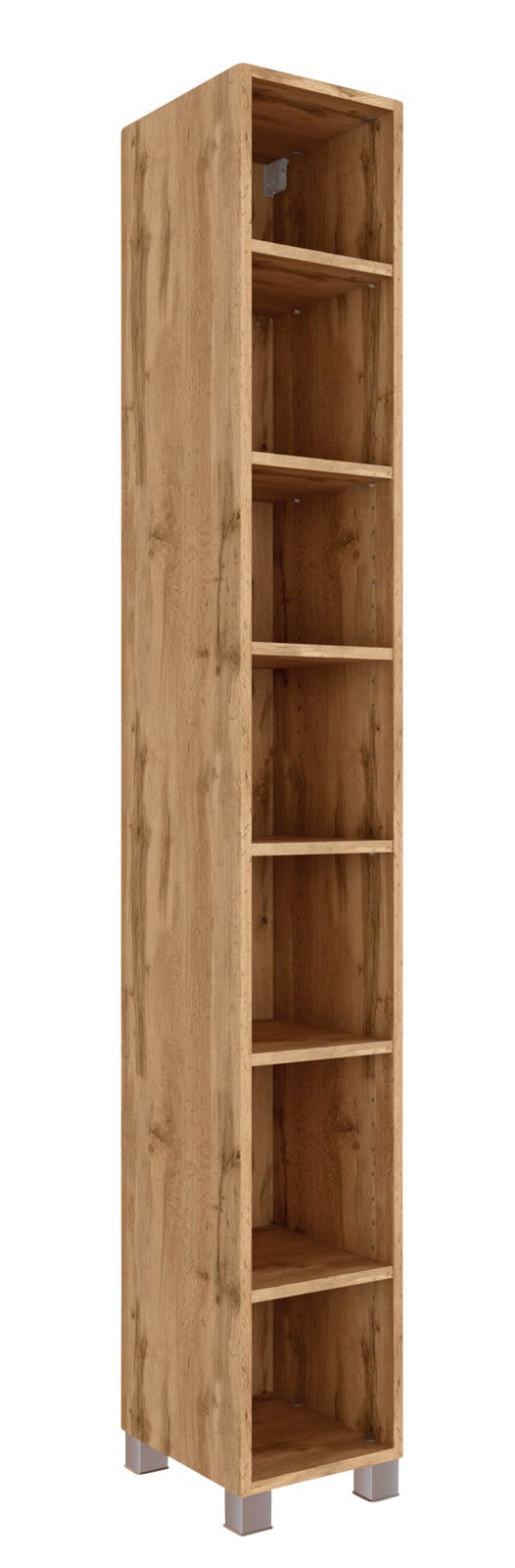 Regal LIVORNO 25 x 180 cm Wotan Eiche