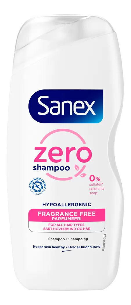 Sanex Zero% Shampoo - 250 ml
