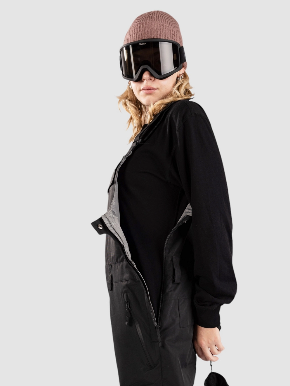 Horsefeathers Isobel Bib Pants black