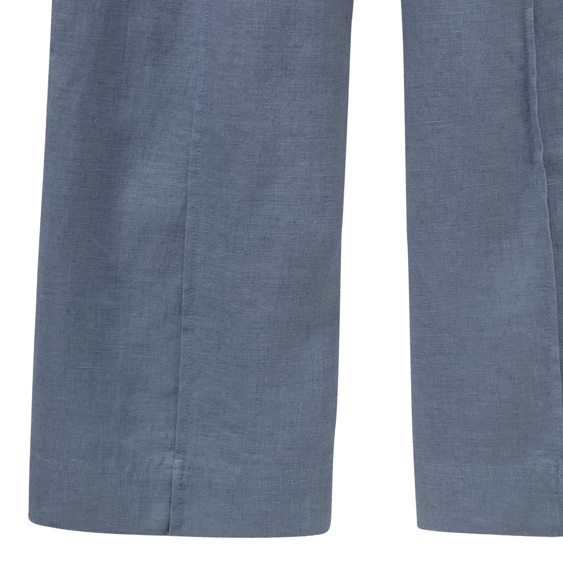 Jonas Nielsen Mädchen Leinen-Hose mit Tunnelzug blaugrau