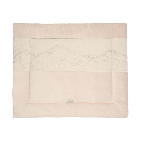 Nanami Hills Boxkleed - 80 x 100 cm - Rib Velvet - Naturel