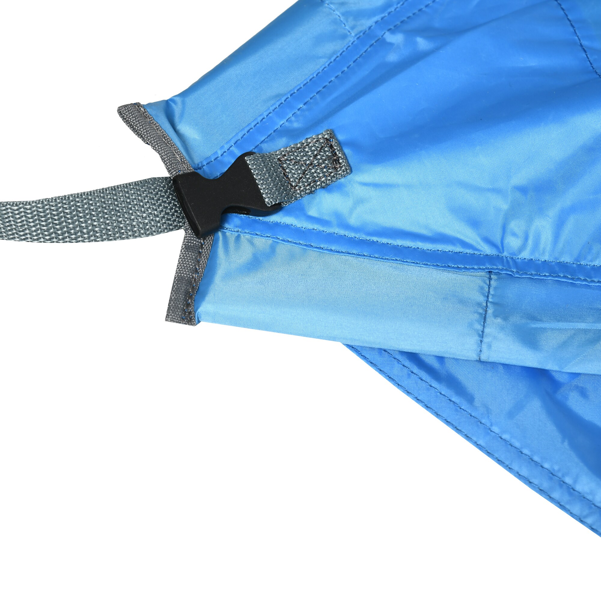 Outsunny Pool Sonnenschutzdach mit einer Tragetasche blau 300L x 150B x 120H cm