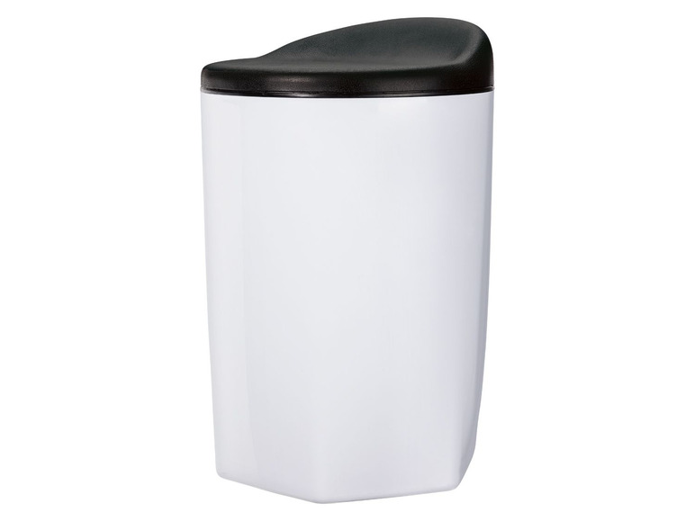 LIVARNO LIVING® hocker, 33,5 x 53 cm, met opbergruimte en handgreepgat, gemaakt van kunststof