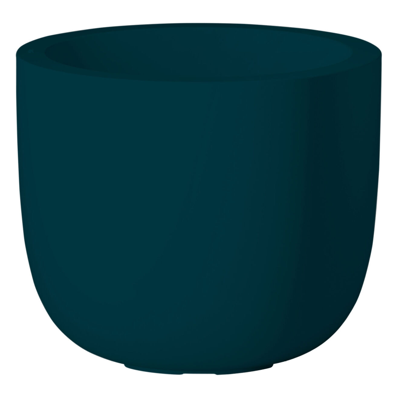 Serralunga Pot coupe design par naoto fukusawa vert paon - D.70x58 cm