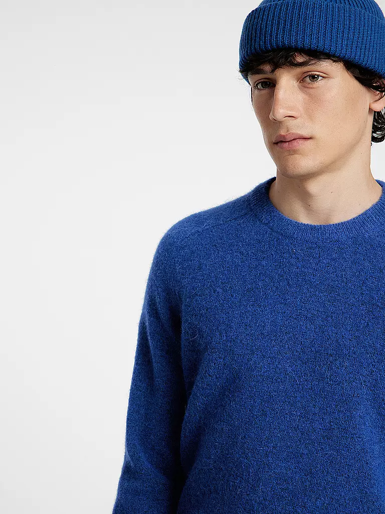 SELECTED Pullover SLHRAI  blau