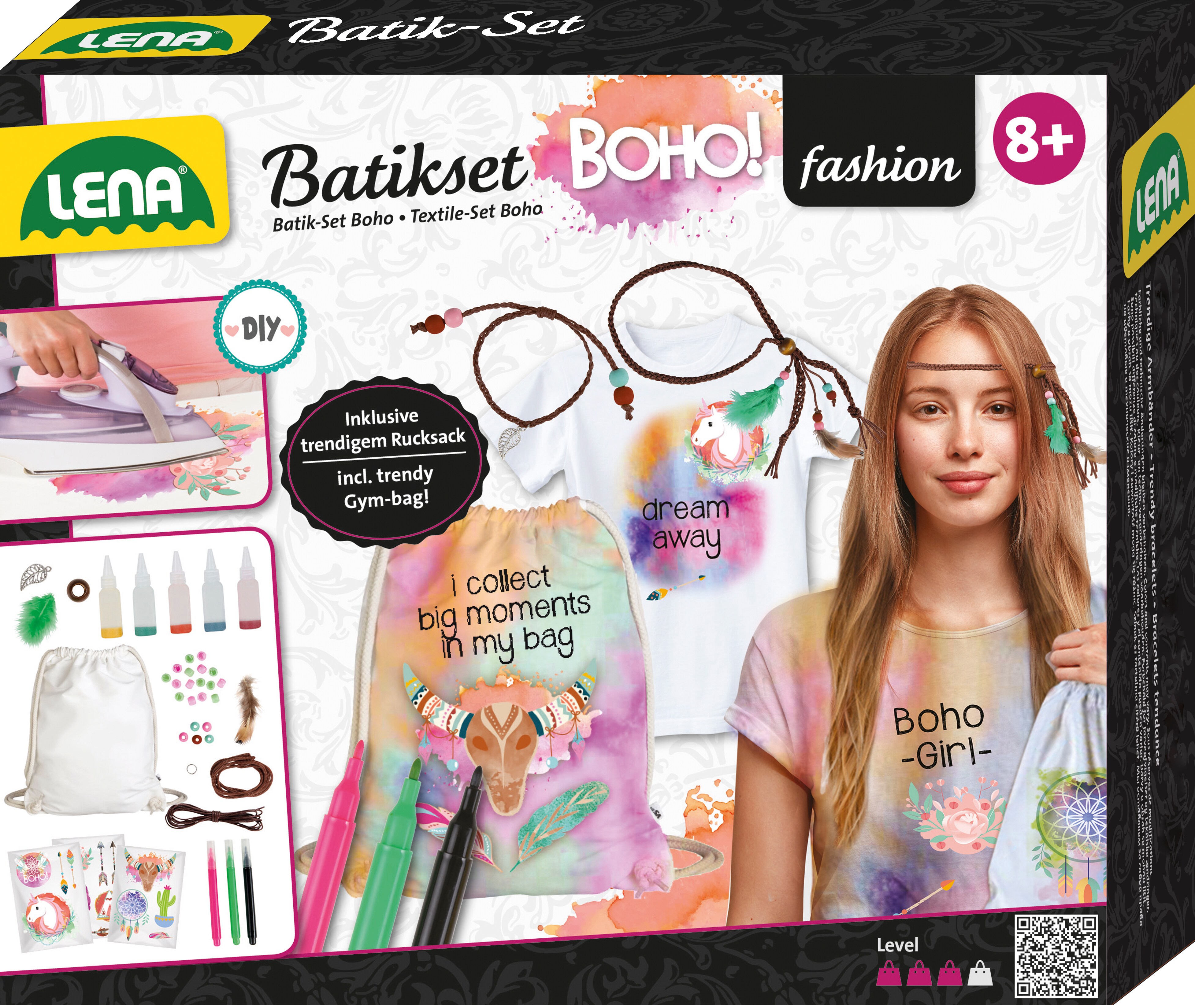Batik Boho, Faltschachtel
