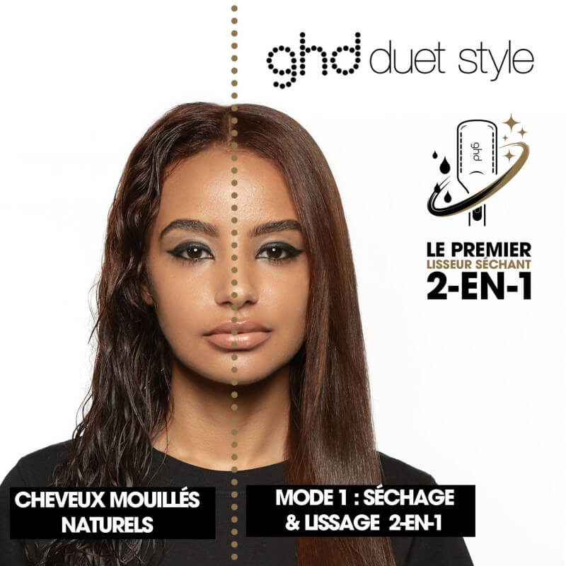 Lisseur ghd séchant Duet Style 2-en-1 noir