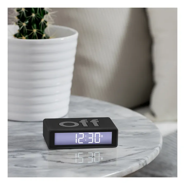 Lexon Réveil Flip+ | Noir