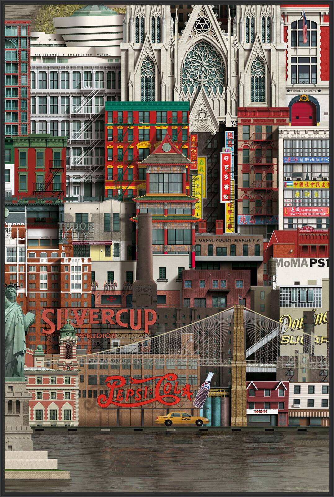New York IV by Martin Schwartz - Open Edition.