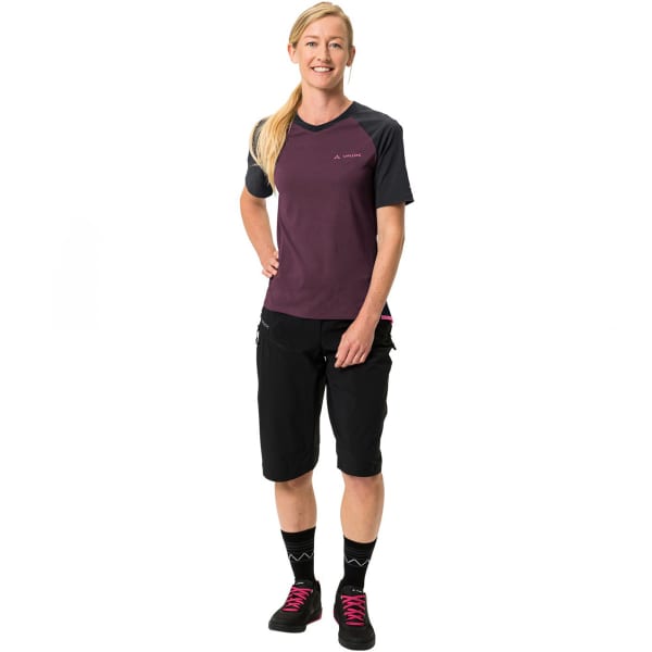 Maillot VTT VAUDE WOMEN'S MOAB PRO SHIRT CASSIS