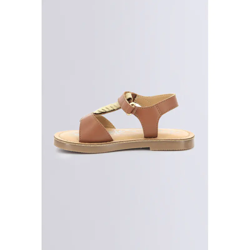 Preziosa Camel or SANDALES Cuir Fille