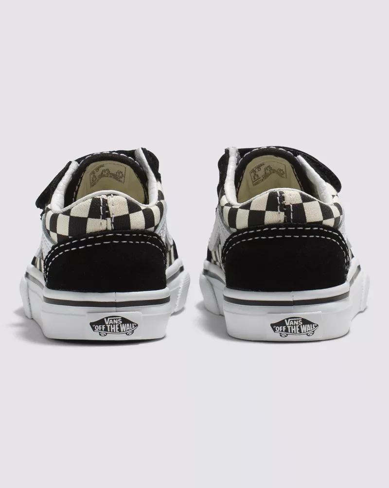 Toddler Old Skool V Primary Check Shoe