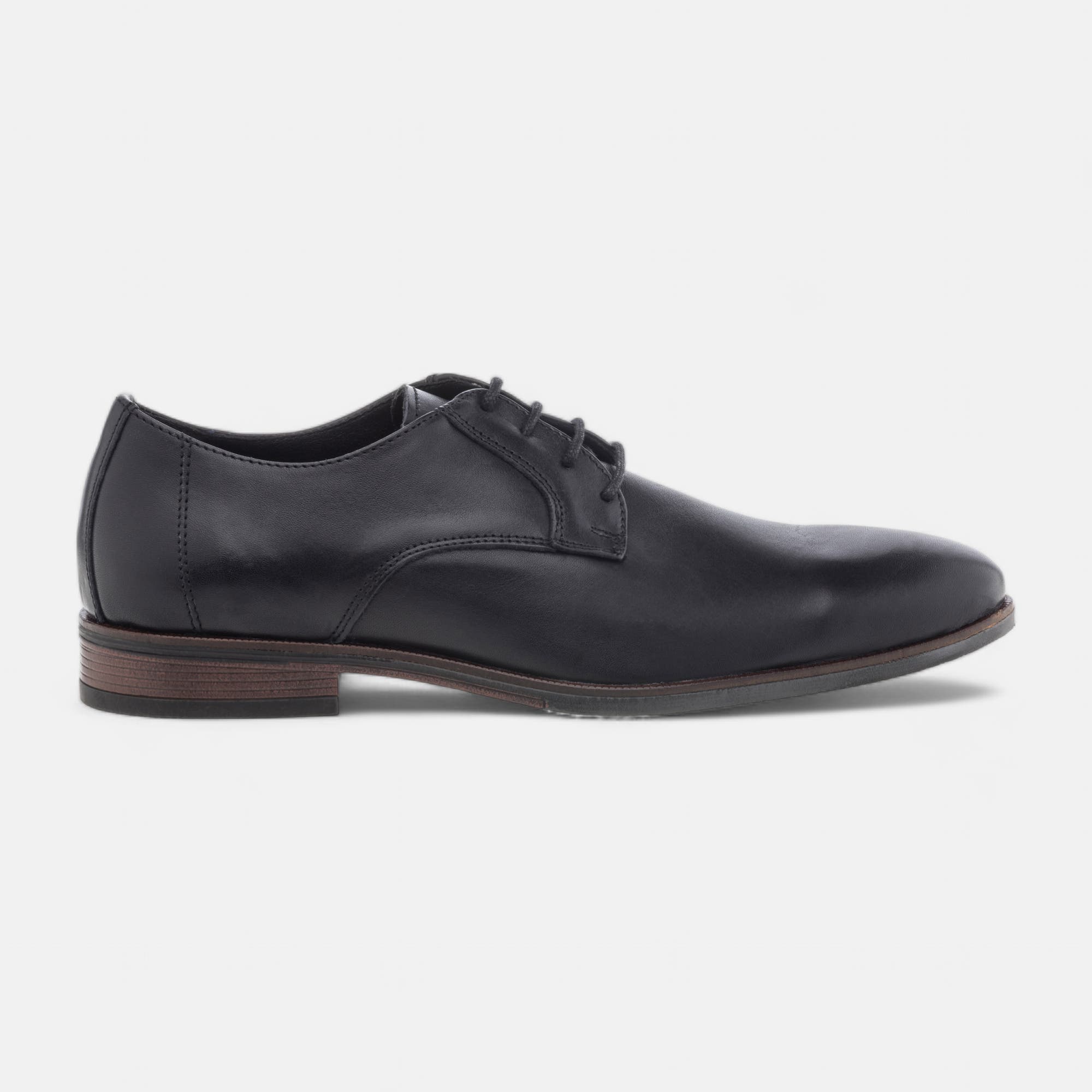 Derbies Homme en cuir noir