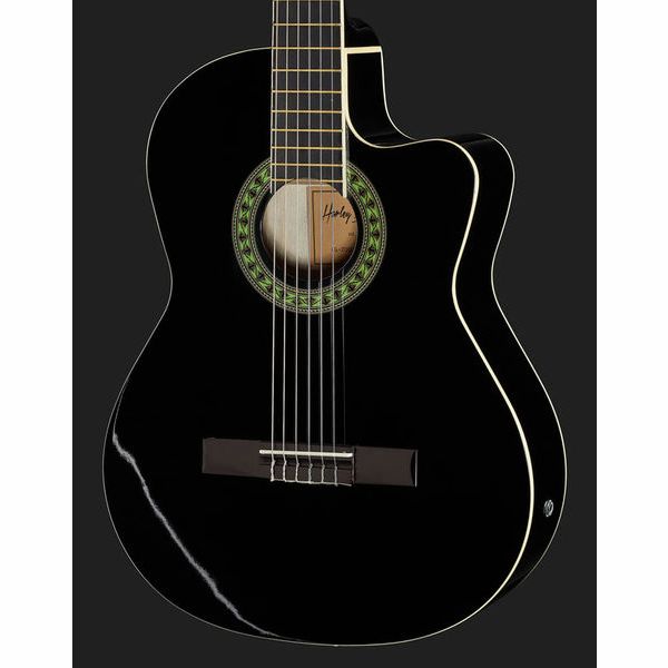 Harley Benton CG200CE-BK Konzertgitarre