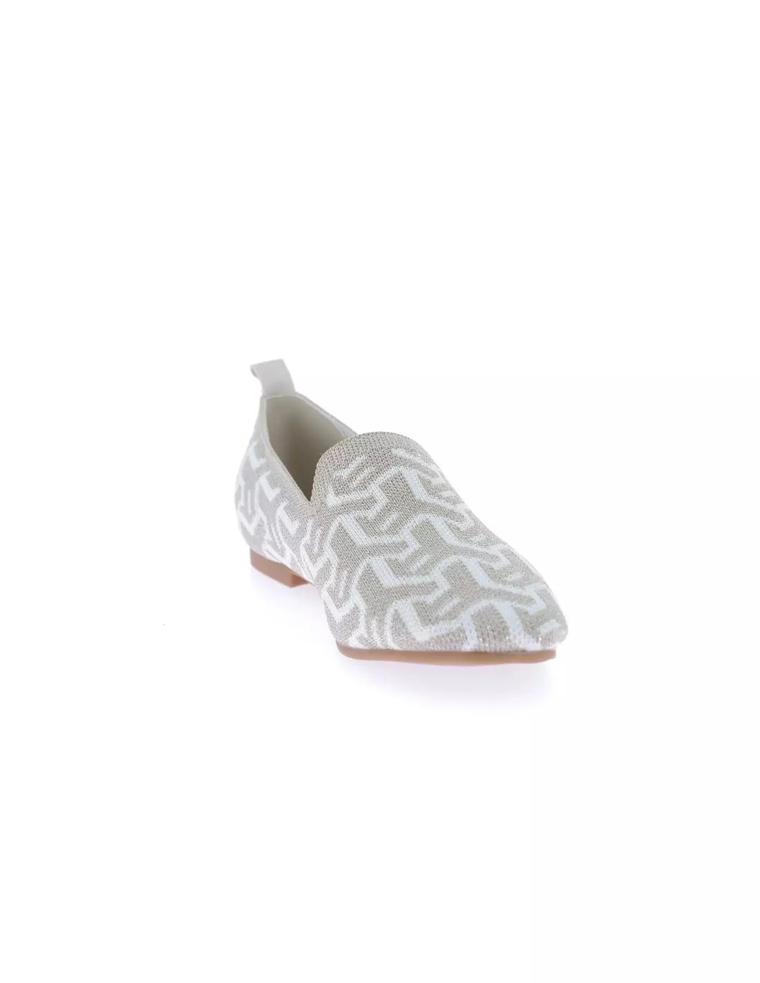 LA STRADA 1804422 4422 A - Mocassins & bateaux beige/silverwhite