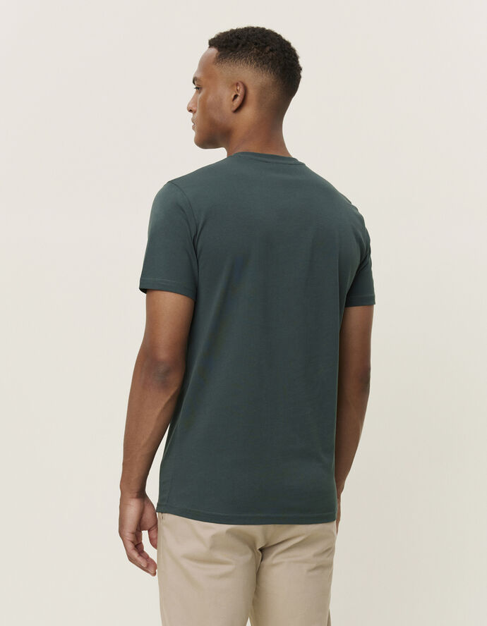 Les Deux Camden T-Shirt Light ivory/black