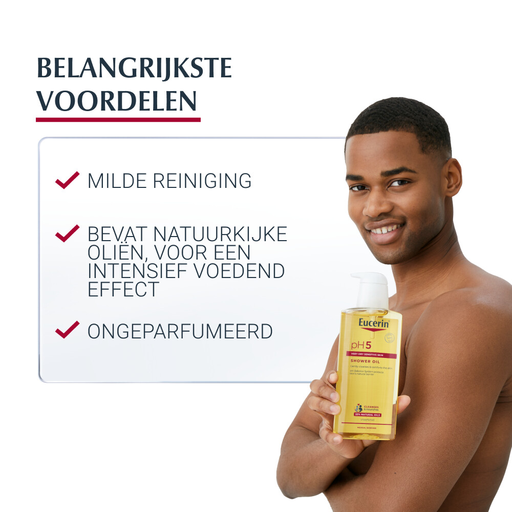 Eucerin pH5 Doucheolie Ongeparfumeerd400 ml