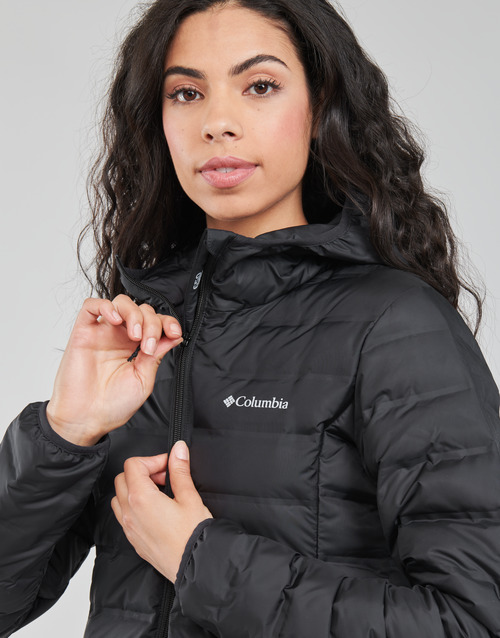 Columbia - LAKE DOWN LONG HOODED JACKET - Noir