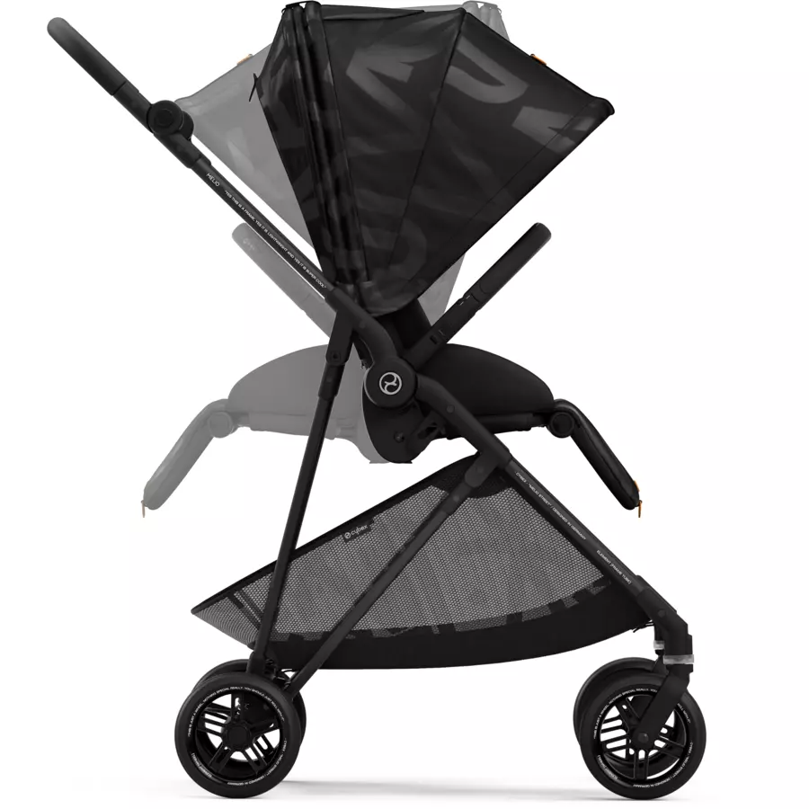 cybex GOLD Kinderwagen Melio Street Real Black