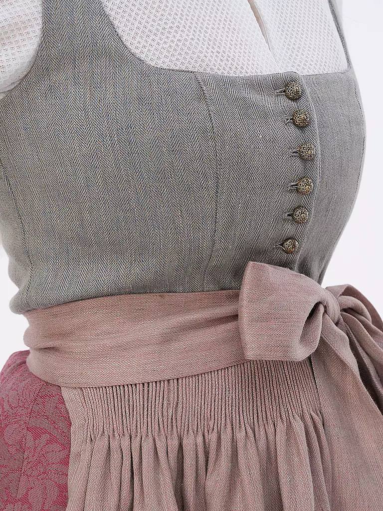 GOTTSEIDANK Dirndl MONIKA 80cm rosa