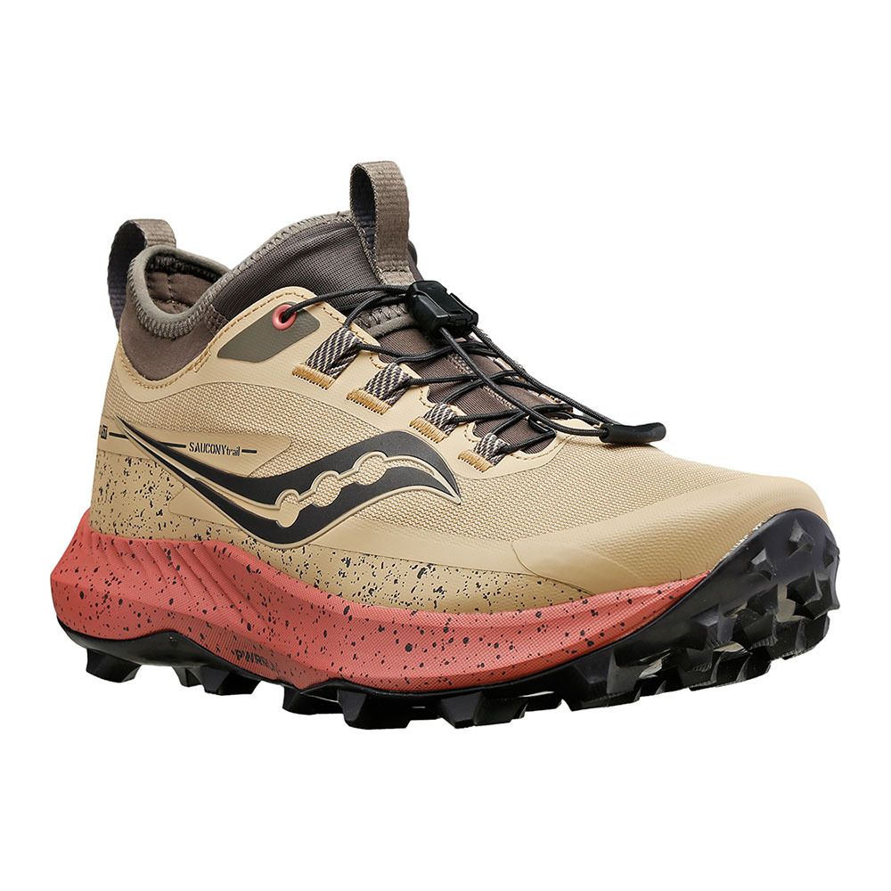 Saucony PEREGRINE 13 ST - Chaussures trail Femme desert/umber