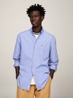 Camisa Premium Classics Listrada de Corte Regular