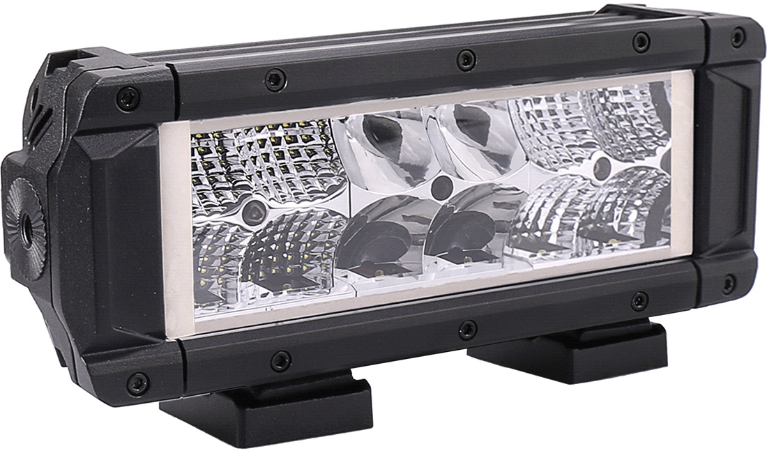 Totron LED dækslys 10-30V, 36W 12x3W opvarmet lense Osram