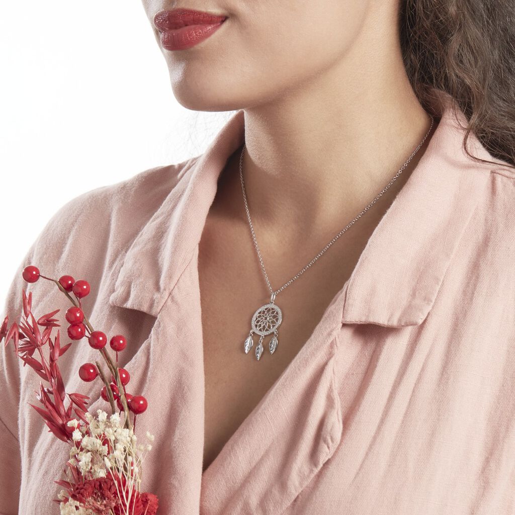 Collier Nemetona Argent Oxyde