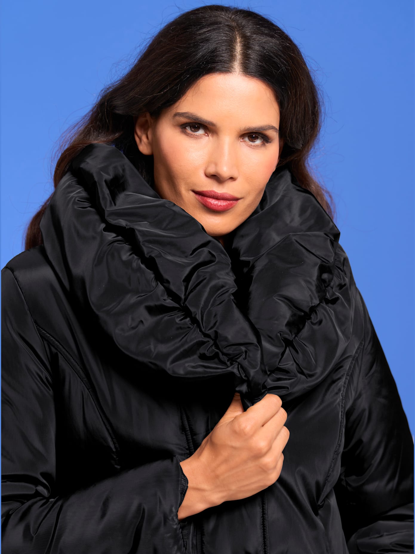 Manteau col à porter selon vos envies