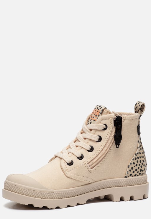 Palladium Veterboots beige Canvas