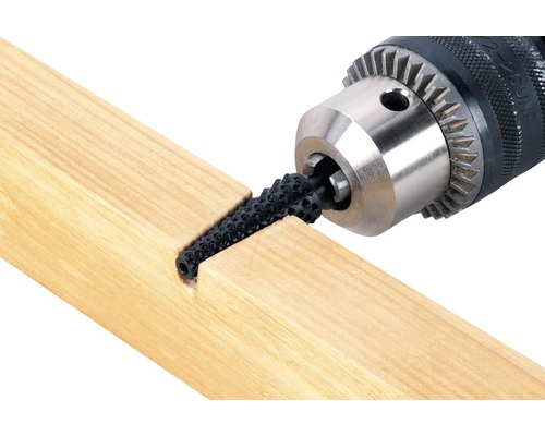 Conische rasp Ø 6-13x35 mm wolfraamstaal voor hout