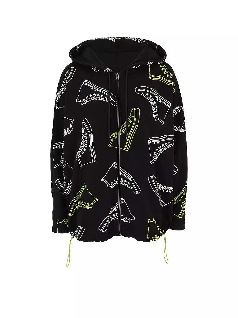 DORIS STREICH Sweatjacke grün