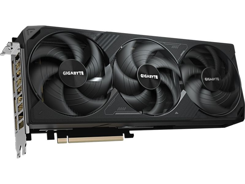 Gigabyte Grafikkarte RTX 5080 Windforce SFF 16 GB Grafikkarte mit 16 GB GDDR7-Speicher und Windforce Kühlsystem