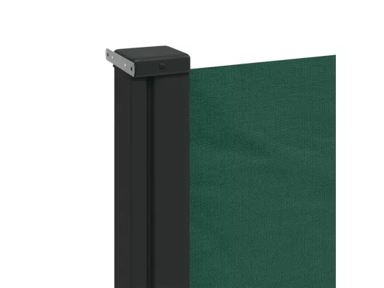 Auvent latéral rétractable vert foncé 220x300
