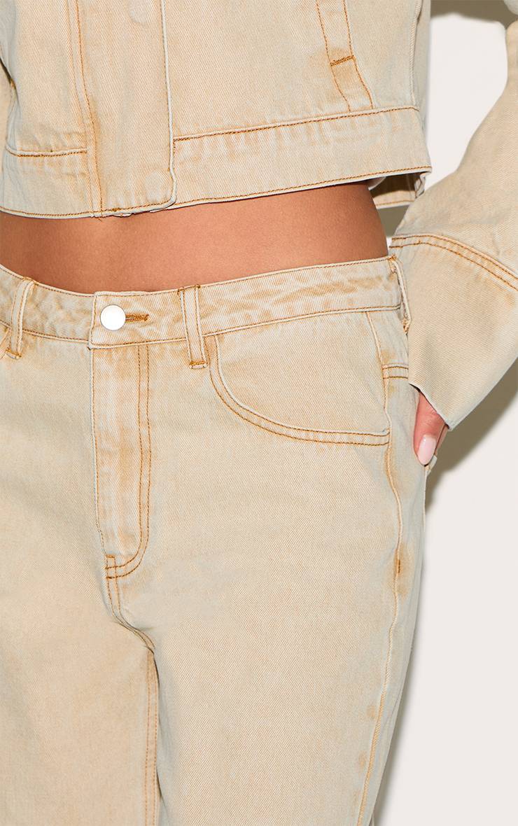 Gris Pierre Jean Droit Taille Mi-haute Bordeaux Foncé