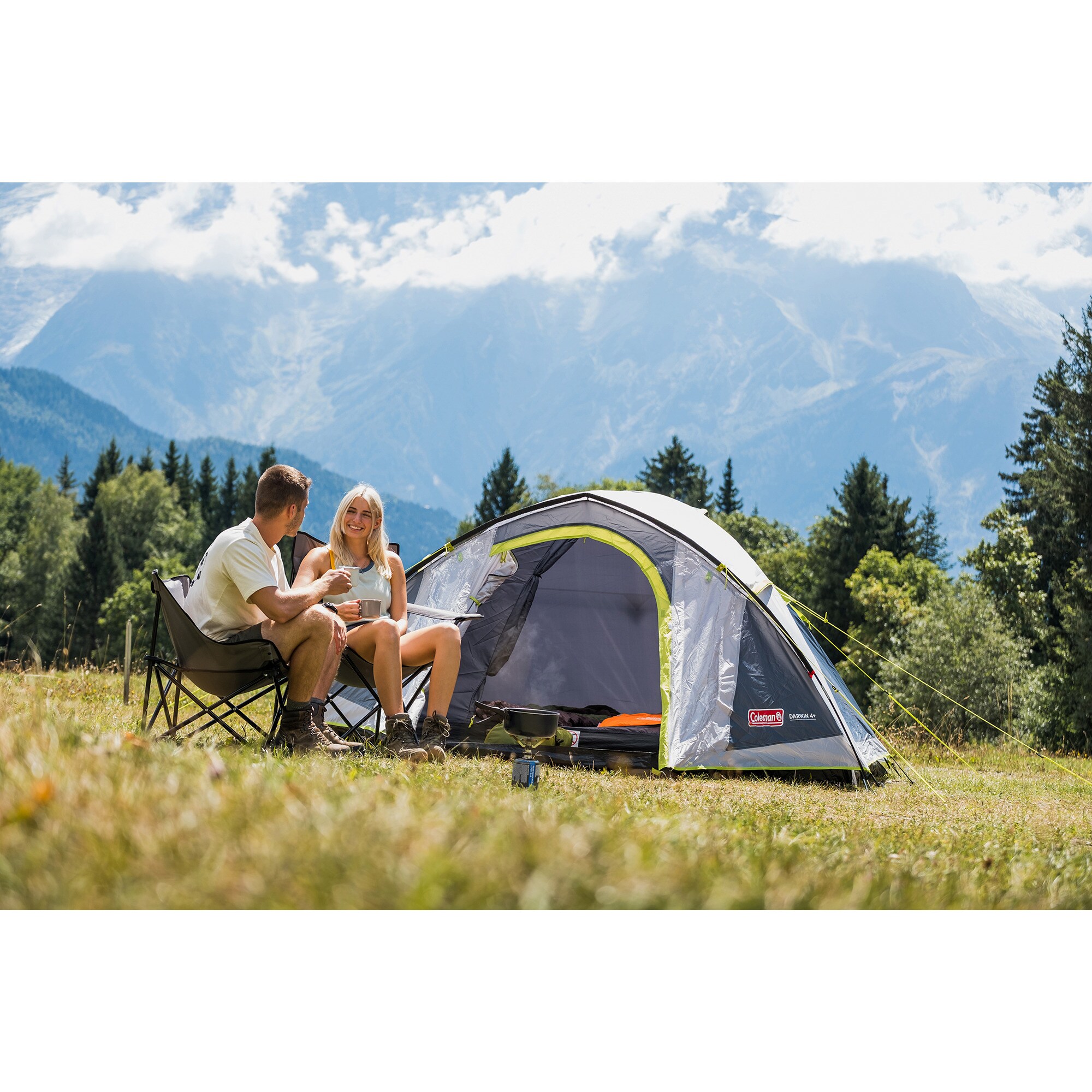 Coleman Zelt 3-Personen-Kuppelzelt Darwin 4 Plus