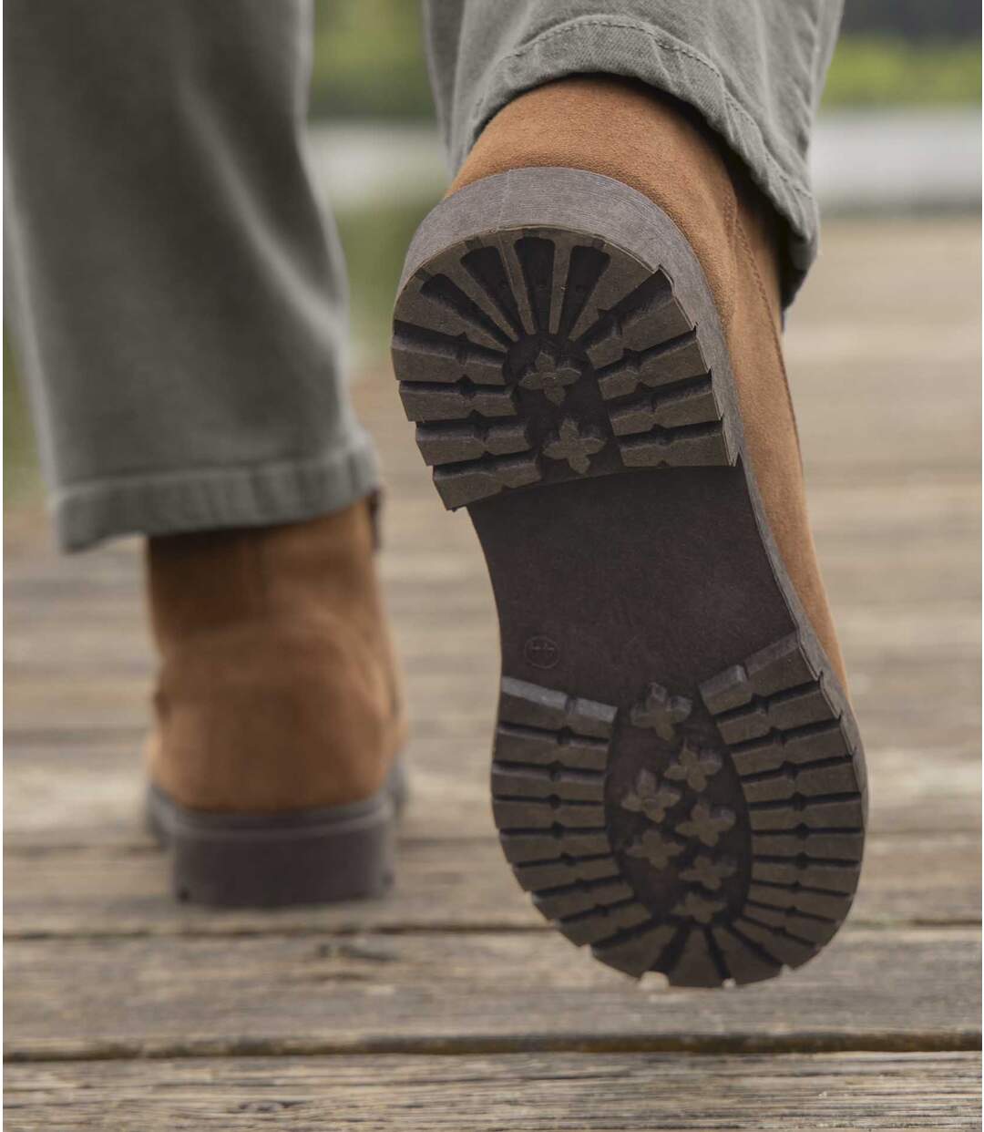 Chaussures Montantes Zippées