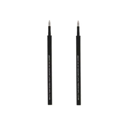 Legami Set mit 2 Ersatzpatronen für Gelstift - Lovely Friends Schwarz