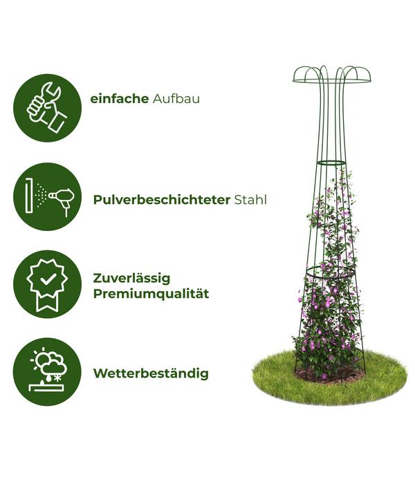 Dehner Metall-Obelisk Maxima
