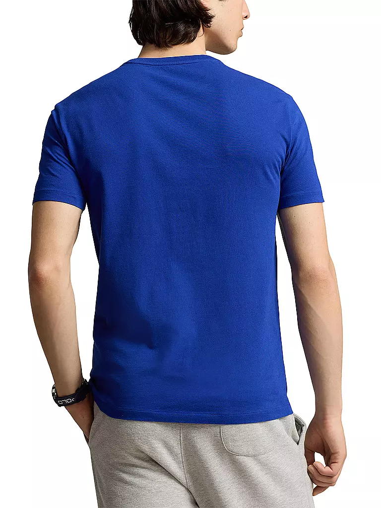 POLO RALPH LAUREN T Shirt Custom Slim Fit blau