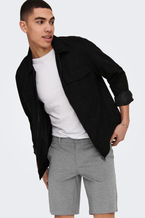 Only & Sons grijze heren korte broek