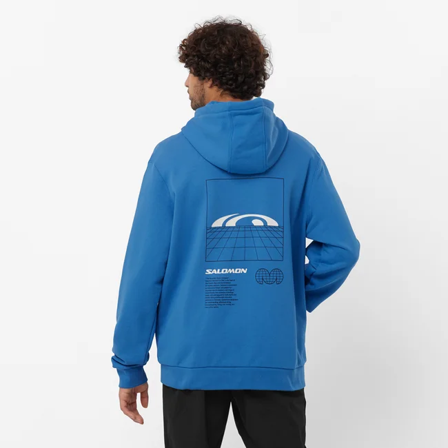 SALOMON WINDOW GRAPHIC  Kapuzensweatshirt Herren