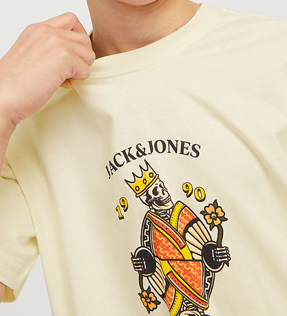 Jack & Jones T-Shirt - Joranatomy - Antique White